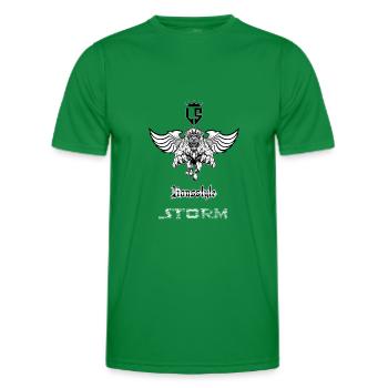 Tempête de lions - T-shirt sport Homme - vert - Devant - AI Model Male 178 dark (178cm)