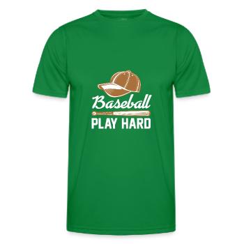 Baseball - Männer Funktions-T-Shirt - Kelly Green - Vorne - AI Model Male 178 dark (178cm)