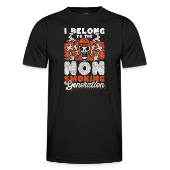 Aufhören Disziplin - Männer Funktions-T-Shirt - Schwarz - Vorne - AI Model Male 178 dark (178cm)
