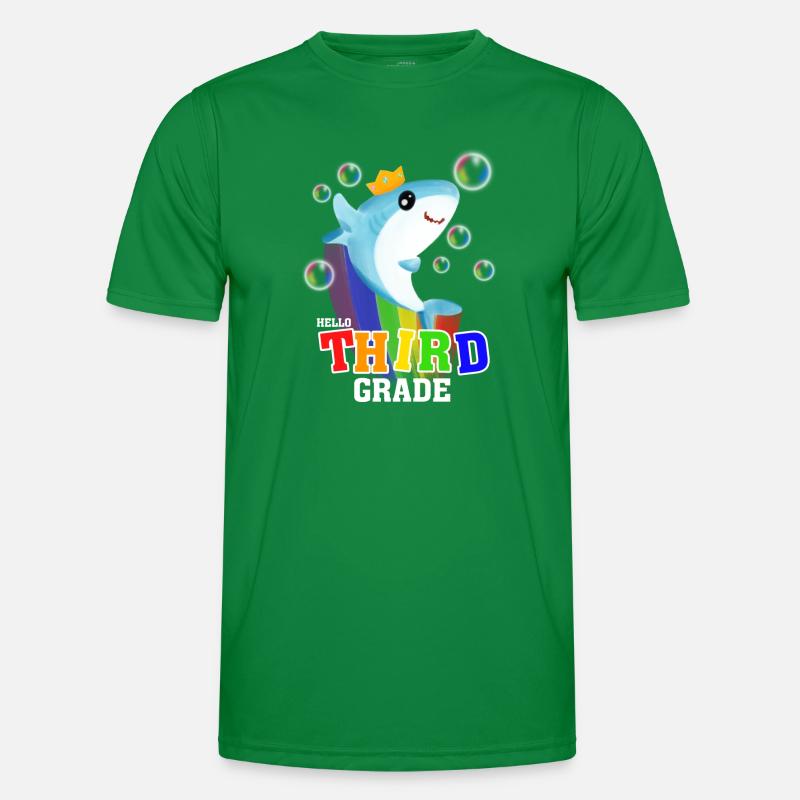 Hello Third Grade Men's Functional T-Shirt