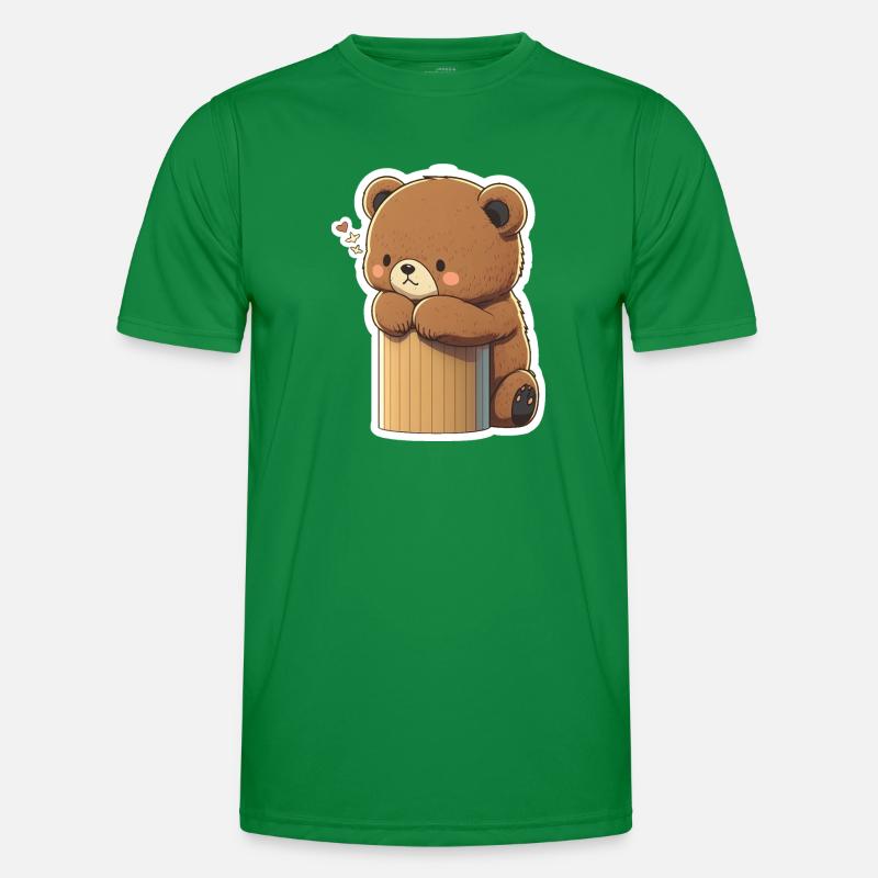 Mignon Chibi Bear, Bébé Ours T-shirt sport Homme