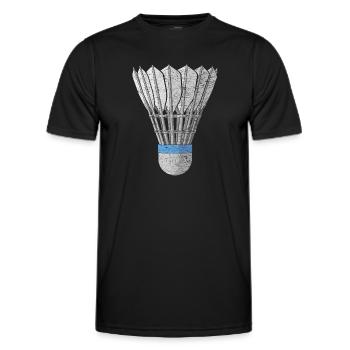 Volant - T-shirt sport Homme - noir - Devant - AI Model Male 178 dark (178cm)