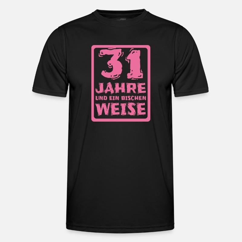 Alter 31 Männer Funktions-T-Shirt