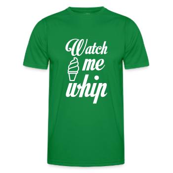 Regardez-moi Fouet - T-shirt sport Homme - vert - Devant - AI Model Male 178 dark (178cm)