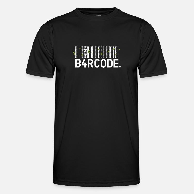 B4RCODE. Bamboo - Men's Functional T-Shirt - black