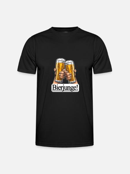 Beer boy! - Men's Functional T-Shirt - black