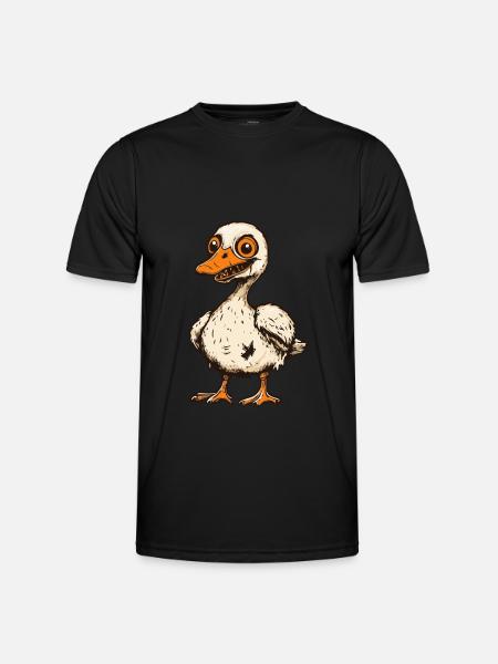 Goose Halloween Zombie - Men's Functional T-Shirt - black