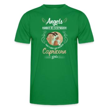 Steinbock Geburtstag Charakter - Männer Funktions-T-Shirt - Kelly Green - Vorne - AI Model Male 178 dark (178cm)