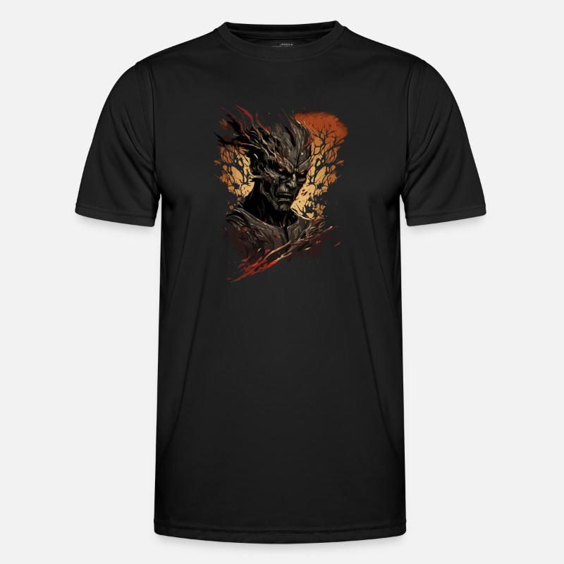 Wald Beast/ Monster Männer Funktions-T-Shirt