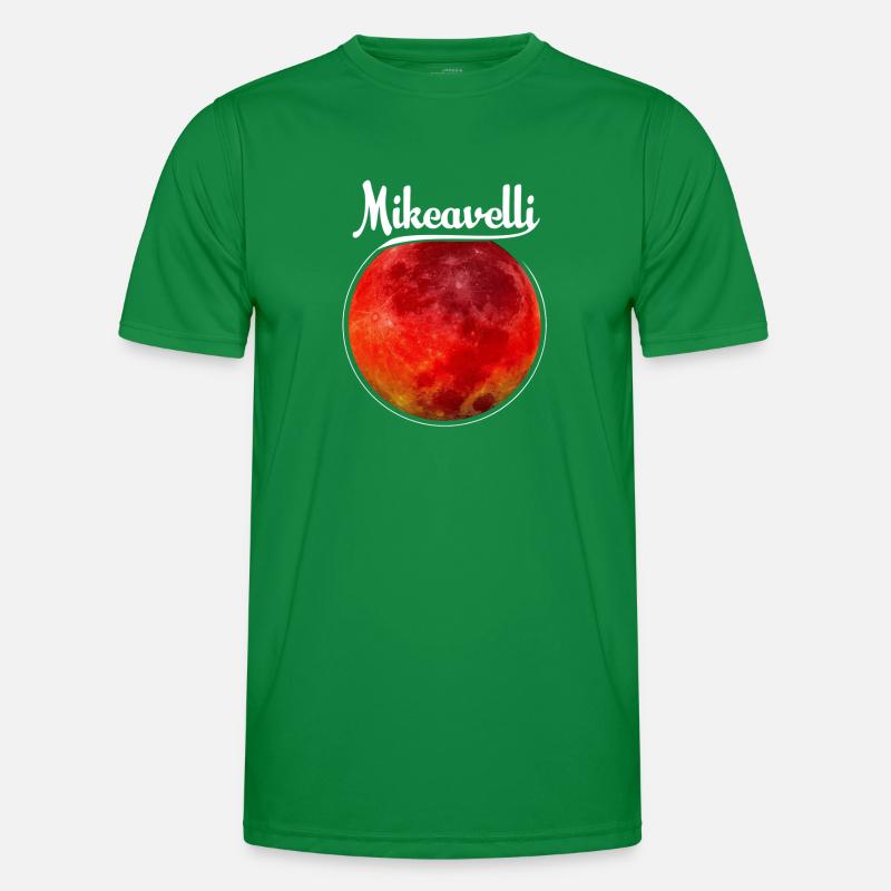 Mikeavelli Blutmond Männer Funktions-T-Shirt