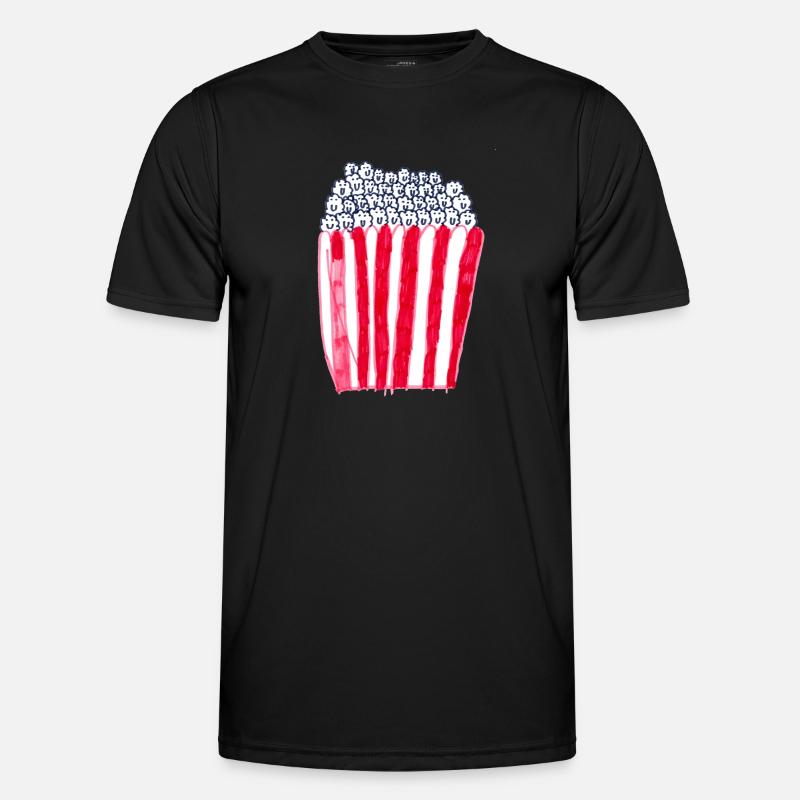 Popcorn Männer Funktions-T-Shirt