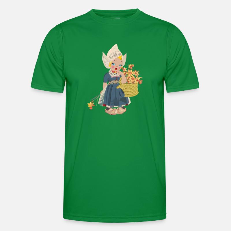 Holland Mädchen Männer Funktions-T-Shirt