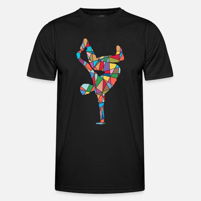 Breakdance Tanz Breakdancer Breakdancer Jungen Männer Funktions-T-Shirt