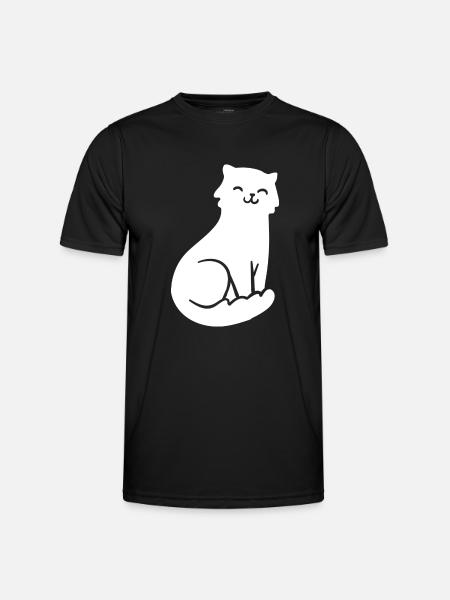 Cat Cats - Men's Functional T-Shirt - black