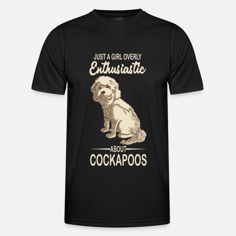Cockapoo - Men's Functional T-Shirt - black
