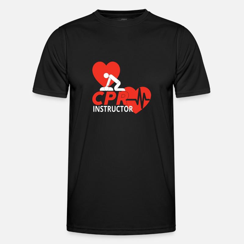 CPR INSTRUCTOR Men's Functional T-Shirt