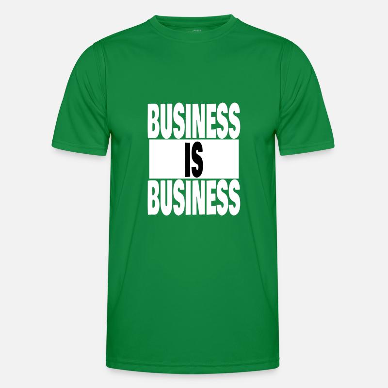 Geschäft ist Geschäft Männer Funktions-T-Shirt