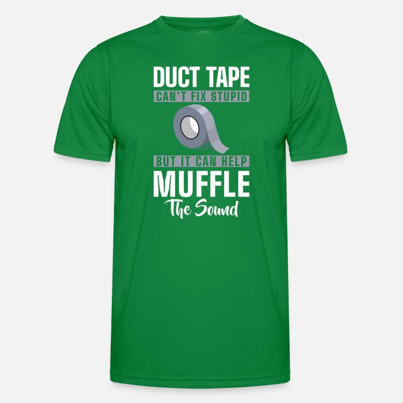 Idiots Work Evil Provocation Men's Functional T-Shirt