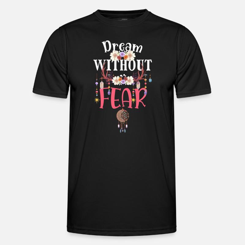 Dream mystical sleep - Men's Functional T-Shirt - black
