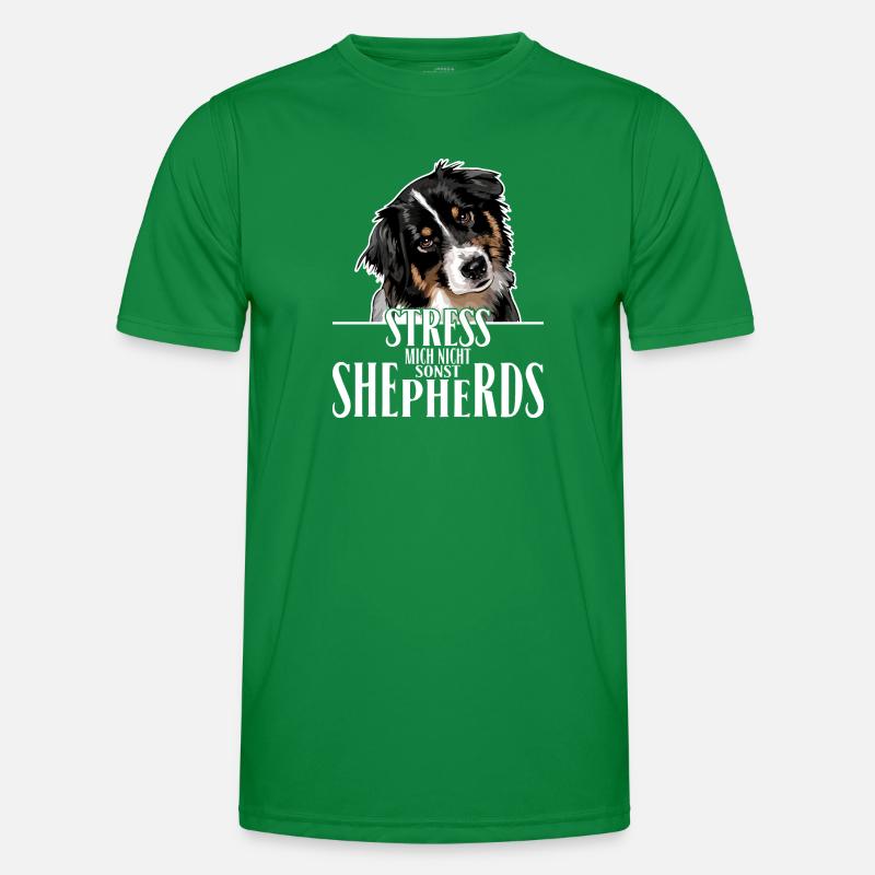 AUSTRALIAN SHEPHERD Spruch Wilsigns Aussie Hunde Männer Funktions-T-Shirt