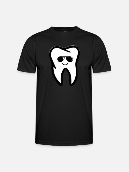 Tooth Sunglasses - Men's Functional T-Shirt - black
