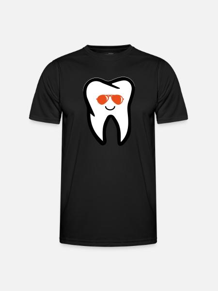 Tooth Sunglasses - Men's Functional T-Shirt - black