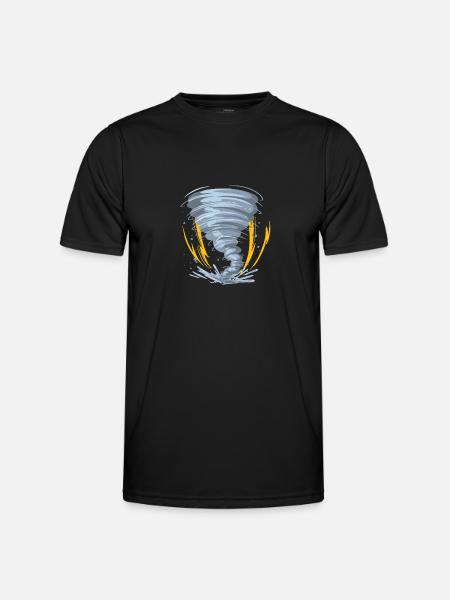 Hurricane Natural Disaster Tornado Hurricane - Men's Functional T-Shirt - black