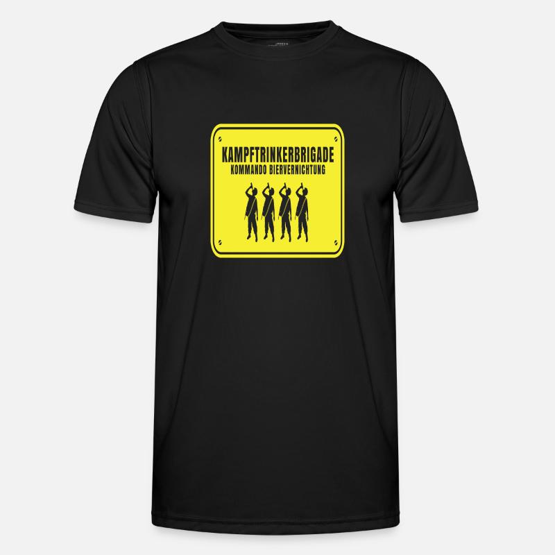 Kampftrinkerbrigade kommando biervernichtung Männer Funktions-T-Shirt