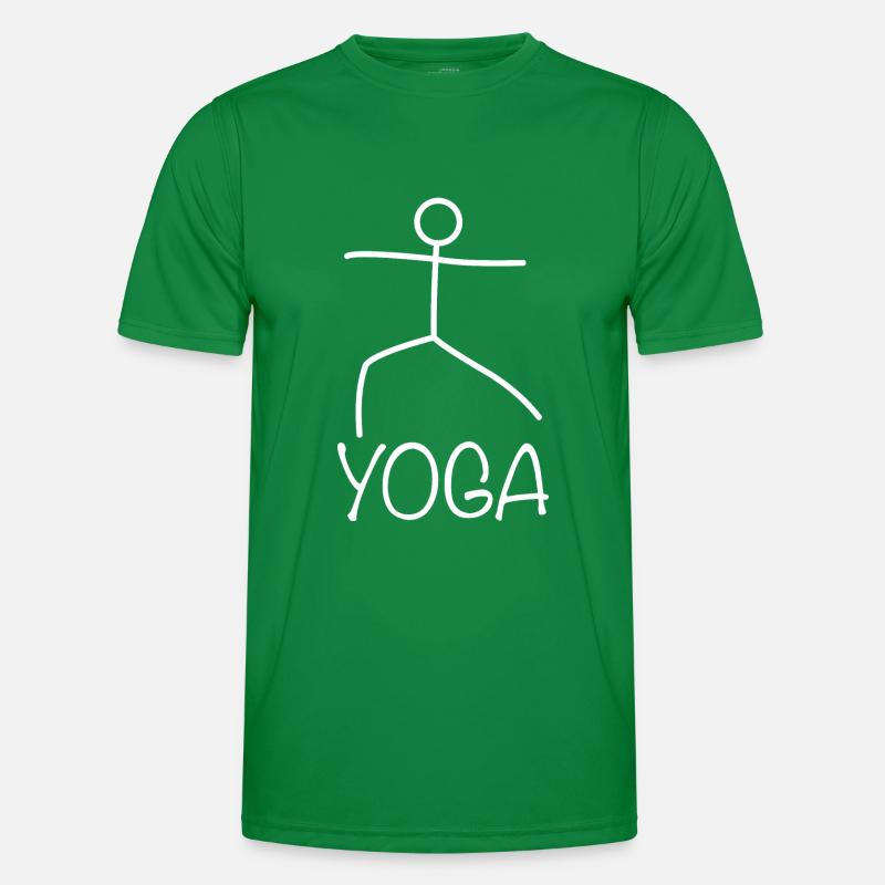 Exercice de yoga T-shirt sport Homme