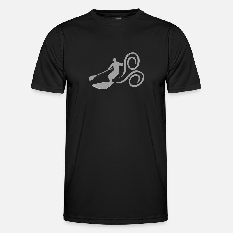 Paddle Surf - Men's Functional T-Shirt - black