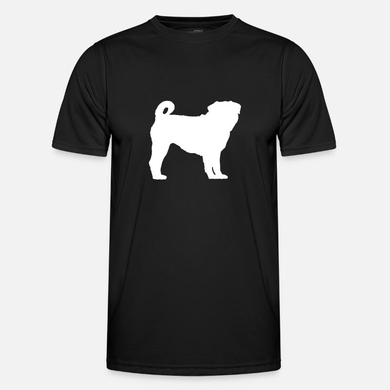 MOPS Silhouette Männer Funktions-T-Shirt