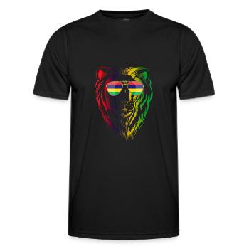 Maurice - T-shirt sport Homme - noir - Devant - AI Model Male 178 dark (178cm)