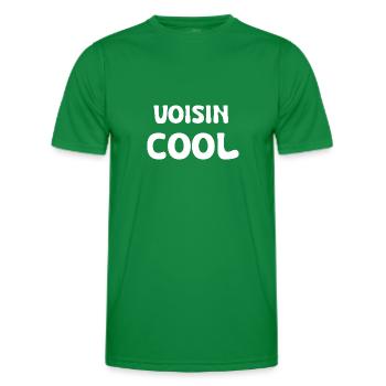 voisin cool - T-shirt sport Homme - vert - Devant - AI Model Male 178 dark (178cm)