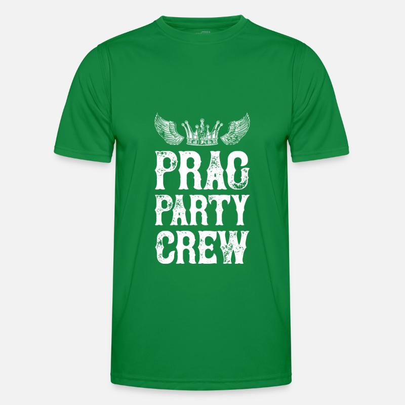 Équipe de vacances de Prague Party T-shirt sport Homme