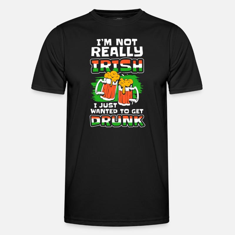 Alcohol Drinking Fun Weekend - Men's Functional T-Shirt - black
