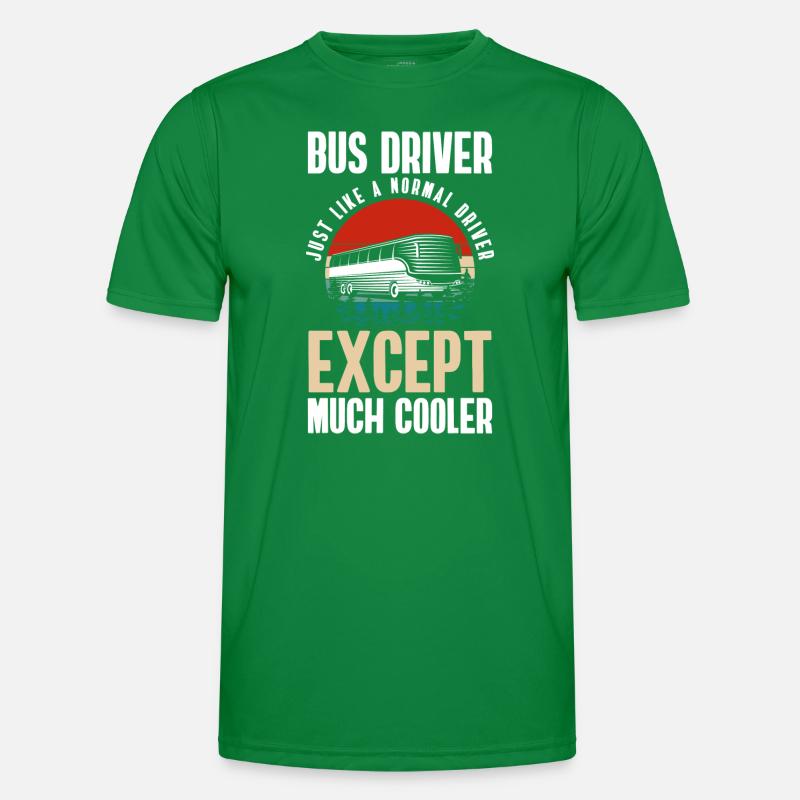 Chauffeur Omnibus Travail Transport T-shirt sport Homme