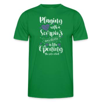 Naissance de l’horoscope - T-shirt sport Homme - vert - Devant - AI Model Male 178 dark (178cm)