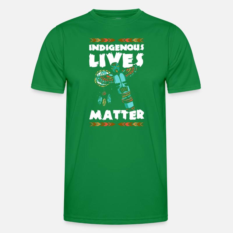 Chef amérindien Skull Apache T-shirt sport Homme