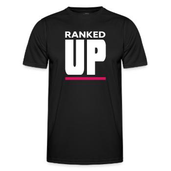 Gamer Nerd Gameplay Gamer Online Community - T-shirt sport Homme - noir - Devant - AI Model Male 178 dark (178cm)