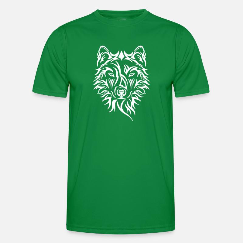 Wolf white Edition Men's Functional T-Shirt