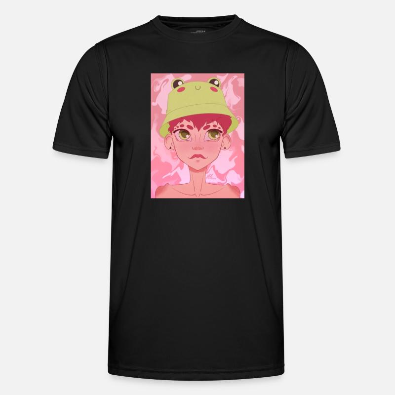 Frog hat Men's Functional T-Shirt
