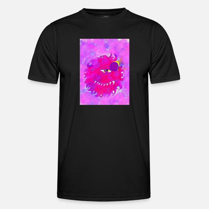 Pink Monster T-shirt sport Homme