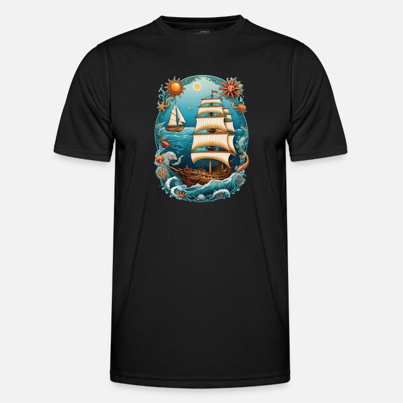 Große Fahrt Männer Funktions-T-Shirt