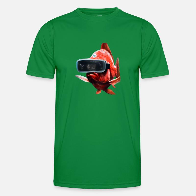 Fisch _ 02 Männer Funktions-T-Shirt