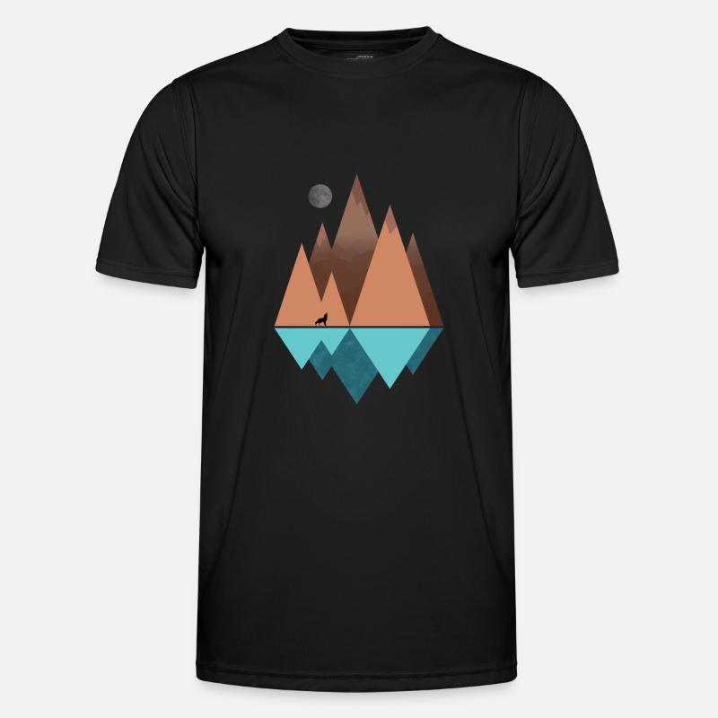 L.mountain T-shirt sport Homme