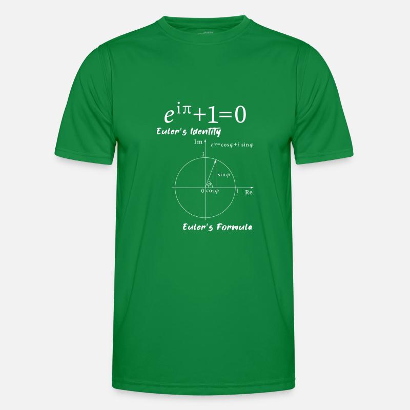 Euler's formula Mathe Schule Geschenk Männer Funktions-T-Shirt
