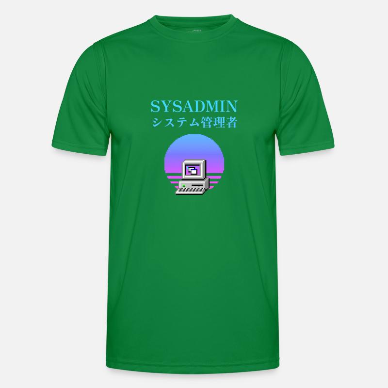 | d’administrateur système システム管理者 | vaporwave T-shirt sport Homme