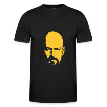 Der Koch - Männer Funktions-T-Shirt - Schwarz - Vorne - AI Model Male 178 dark (178cm)