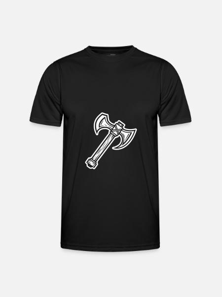 Axe Element - Men's Functional T-Shirt - black