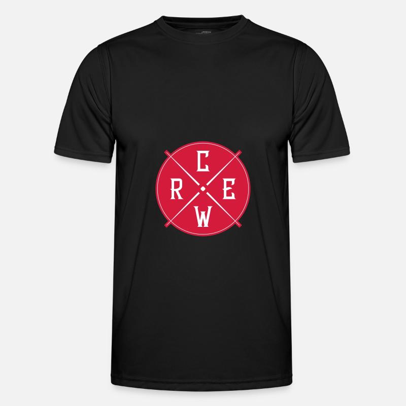 Crew Circle - Men's Functional T-Shirt - black